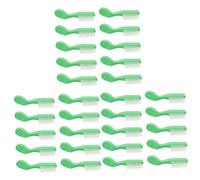 Holibanna 3 Ensembles Dents De Brossettes Miniatures Ergonomiques Pour Nettoyage Dents Milieu Carcéral Design Avec Tête Pour Atteindre Zones Difficiles 10 Pièces * 3