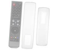 Holibanna 3 Pièces Boîtier De Télécommande Poussière Couverture Télécommandée Manchon De Télécommande De Télévision Universel Clé Étui Manche à Distance Gel De Silice Transparent
