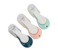 Holibanna 3 Pièces Coupe-ongle nail clipper coupe ongle bébé kit d'ongles bébé nouveau-né ongle de bébé ciseaux ongles Clippers de ongles pour enfants Clipoirs pour nourrissons tondeuse