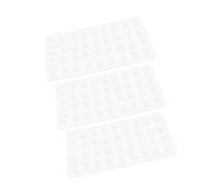 Holibanna 3 Pièces Miniature Silicone Brick Mold Set for DIY Table and Dollhouse Realistic Mini Wall Bricks for Educational Crafts and Creative Model Making