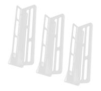 Holibanna 3 pièces Organisateur Frigo Séparateur Diviseur Réfrigérateur Modulable pour Rangement Cuisine Bac Empilable pour Organisation Espace Frigo