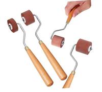 Holibanna 3 pièces Set de Caoutchouc pour Impression et Peinture Murale Encreurs Résistants pour Loisirs Manuels et Stamping