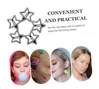 Holibanna 30 Pièces Épingles à Cheveux Verre avec Pinces Snap Antidérapantes pour Frange et Arrière de Tête Accessoires pour Garçon Fille Adolescents et Femmes