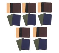 Holibanna 30 pièces Lot de Patchs Thermocollants Imitation Denim Rectangulaires pour Vêtements Patchs Simples pour Réparation et Décoration de Jeans Pulls et Sacs Faciles à Appliquer par