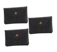 Holibanna 3pièces Pochette De Passeport Organiseur De Voyage pour Carte Identité Carte Bancaire Et Billets Pratique Et Élégant Parfait pour Voyageurs