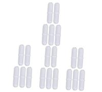 Holibanna 4 Ensembles Barres Magnétiques Ptfe Pour Laboratoire Corrosion Mélangeur Pratique Pour Chimiques Et Biologiques 5 Pièces * 4