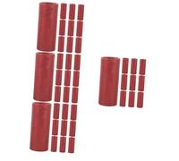 Holibanna 4 Ensembles Boîte D'emballage De Tube En Papier De Bouteille Essentielle Conteneurs De Tubes En Bacs À Rangement Tubes En Carton Cylindre En Carton Rouge 10 Pièces * 4