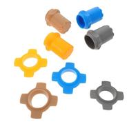 Holibanna 4 Ensembles Wireless Microphone Silicone Protective Sleeves Anti-roll Shockproof Bottom Covers For Handheld Ktv Karaoke Mics Wireless Mic Holder Accessories