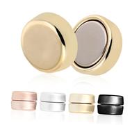 Holibanna 4 paires Boutons Magnétiques Hijab Sans Épingles Fermoirs Écharpe Sécurisés Élégants Accessoires Foulards pour Femmes