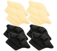 Holibanna 4 Paires de Coussinets Antidérapants pour Talons, Rembourrage Confortable en Pointillés, Couleurs Beige et Noir, Épaisseurs Fine et Épaisse, Protège-talons pour Chaussures