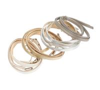 Holibanna 4 paires Lacets Anti-dérapants pour Talons Hauts avec Boucle Sangles Ajustables pour Femmes Accessoires Pratiques pour Chaussures sans Bride Maintien Anti-glisse et Élégance