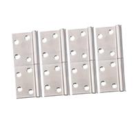 Holibanna 4 pièces Charnières Porte Drapeau Inox Épaisseur Charnières Détachables Résistantes Inox Durable pour Meubles Placards et de Visite