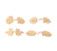 Holibanna 4 Pièces Clips Cardigans Rétro Alliage Zinc Pinces Écharpe Vintage pour Femmes Accessoires Élégants pour Pulls et Robes