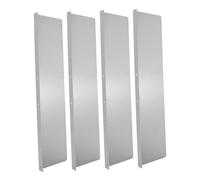 Holibanna 4 pièces Déflecteurs de Gouttières pour Toit Protection Éclaboussures Facile à Installer Séparateurs pour Maison Protection Durable Dommages des