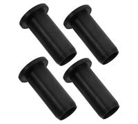 Holibanna 4 Pièces Douille D’Insert pour Dameur de Rame, Plastique Noir | Équipement D’aviron et Rames, Protège les Verrous, Usage Eau Douce, Pratique pour Propriétaires de Bateau