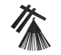 Holibanna 4 Pièces Fan Making Frames Bamboo Folding Hand Fan Ribs DIY Craft Materials For Weddings Parties And Decorative Projects