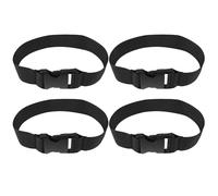 Holibanna 4 Pièces Sangle de Fixation pour Cônes de Football Sangle de Transport Réglable et Ultra-Pratique pour Entraînement de Football, Basketball et Sports de Précision avec Système