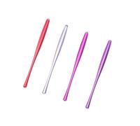 Holibanna 4 pièces Stylet Tactile Métal avec Embouts Fibre Remplaçables Stylo Capacitif pour Écrans Tactiles Écriture sur Smartphone et Tablette Couleurs Mixtes