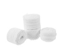 Holibanna 4 rouleaux Lace Trim DIY Set Embroidered Decorative Border For Sewing Clothes Wedding Dress Gift Packaging Curtain Craft Each Roll Various Widths