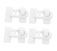 Holibanna 4pcs Baby Safety Cabinet Locks Child Proof Fridge Lock Oven Sénalisation Lock Baby Proofing Safety Produits Idéal Pour La Garderie Préscolaire À Domicile