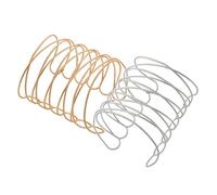 Holibanna 4pièces Bracelet Ouvert Ajustable De Cuffs Armés Bangle Élégant Et Design Maillé