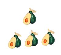 Holibanna 4pièces Broche Avocat Épingle Accessoire Élégant Pour Vêtements Et Design Unique Pour Toutes Occasions