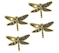 Holibanna 4pièces Broche Dragonfly Cartoon Émail Décorations De Mode Soleil Lune Pour Vêtements Et Accessoires