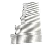 Holibanna 5 ensembles Lot de Aiguilles à Grand Chas Acier Inoxydable Aiguilles à Coudre et Tricoter pour Couture Manuelle Loisirs Créatifs Assortiment Facile à Utiliser