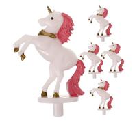 Holibanna 5 Pièces Accessoires de Boîte Musicale Licorne de Figurines Décoratives pour Boîte