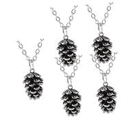 Holibanna 5 Pièces Collier Pendentif Mode Ensemble de Bijoux Décoratifs Forme de pour pour Souvenirs et Fêtes