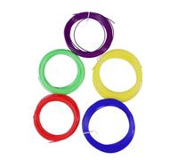 Holibanna 5 Pièces Recharges Filament Stylo Abs Pack Mix Couleurs Matériaux Impression Durables Compatibles Stylo Impression Standard Couleur Aléatoire