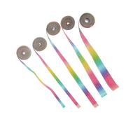 Holibanna 5 rouleaux Ruban Diamant Autocollant Bande Strass DIY Adhésive pour Décoration Vêtements Accessoires Coques Téléphone Haute Résistance et Brillance Éclatante