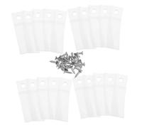 Holibanna 50 Ensembles Transparent Drawer Stopper Pads With Screws Non-slip Furniture Repair Parts For Dressers And Cabinets Plastic Drawer Slide Holders