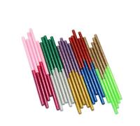 Holibanna 50 pièces Bâtons de Colle Chaude Pailletée Adhésifs EVA Résistants pour Bricolage Décoration Projets Scolaires et Réparations