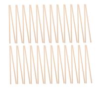 Holibanna 50 pièces Bâtons de Rythme Bois Naturel Non Traité Jouets Éducatifs Musicaux Portables pour Garçon Fille Sticks Percussion Créatifs pour Apprentissage Du Rythme et Activités