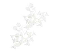 Holibanna 50 Pièces Kiln-resistant Ceramic Nails Reusable High Temperature Refractory Supports For Pottery Clay Art DIY Accessories