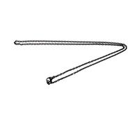 Holibanna 5pièces Collier Simple Homme Acier Inoxydable Pendentif Décoratif Noir