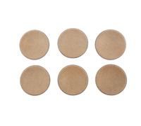 Holibanna 6 pièces Capuchons Anti-poussière Subwoofer Composite Mat Lot de Couverture Bobine Haut-Parleur Protection pour Caisson de Basses