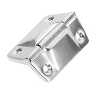 Holibanna 6 pièces Charnières Métalliques Robustes pour Coffres et Valises Support de Charnière de Caisse Faciles à Installer et Résistantes Corrosion