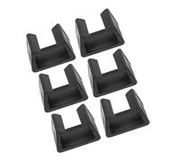 Holibanna 6 Pièces Clip De Connexion pour Canapé Agrafe De Canapé Clips De pour Sectionnel Support De Fixation pour Connecteur De Terrasse Sectionnel Plastique Black