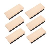 Holibanna 6 Pièces Effaceurs de Tableau Noir Feutre de Pin Lot de Nettoyeurs Ergonomiques pour Écoles et Bureaux Pratiques et Idéaux pour Garçon Fille et Adultes