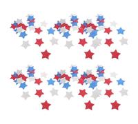Holibanna 6 Pièces Guirlande Installation Rapide et Réutilisable en Papier D'étoile pour Memorial Day et Fêtes Américaines pour Décoration Patriotique Intérieure