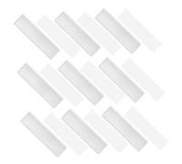 Holibanna 60 pièces Lot de Porte-étiquettes Autocollants pour Classement Pochettes Adhésives Résistantes à Eau avec Cartes Blanches Organisateur pour Bacs de Rangement et Étagères Wire
