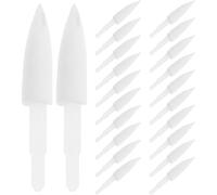 Holibanna 60 pointes souples pour calligraphie - Embouts en éponge - Pointes de rechange pour l'écriture, le dessin artistique japonais Sumi et chinois, et les marqueurs à encre