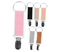 Holibanna 6pièces Clips De Chapeau Antivents Clips De Retenue pour Casquette Et Chapeau Large Brim Accessoires De Voyage Pratiques pour Activités Extérieures