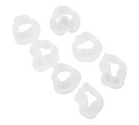 Holibanna 7 Pièces Mini Silicone Earring Molds For DIY Jewelry Making Floral Butterfly Heart Patterns Compatible With Polymer Clay Air Dry Clay And Epoxy Resin Portable Crafting Tools For