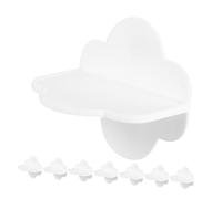Holibanna 8 Pièces Ancrage anti-bascule ancres de meubles ancrage mural anti-basculement pour meubles ancre de sécurité murale pour commode ancre murale Plastique blanche