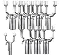Holibanna 8pièces Support Branches Arbres Fruitiers Alliage Aluminium Béquilles Robustes pour Croissance Résistant Neige et Pluie Outil de Formation Plantes pour Jardin et Verger