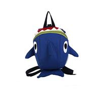 Holibanna À Garçon Fille Avec De Sécurité Forme De Requin Pour Maternelle De Rangement Ludique Bleu