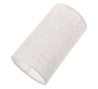 Holibanna Abat-jour Cylindrique E27 en tissu, accessoires légers pour lampe de bureau, trou de fixation 4 cm, ne tombe pas facilement, chambre salon